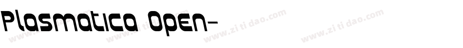 Plasmatica Open字体转换